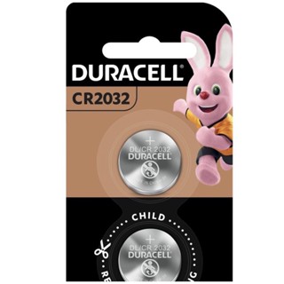 ถ่าน Duracell CR2032/DL2032 Lithium 3V New Pack (แพค2ก้อน) ของแท้จากตัวแทนจำหน่าย ถ่าน