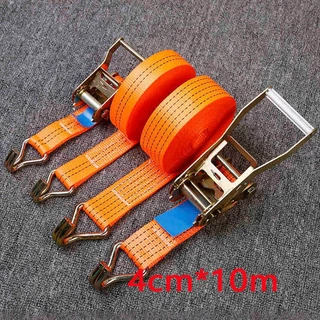 4/6/10 เมตร สายรัด สายรัดรถบรรทุก รัดของ สายรัดของ ขนาด 4cm x ยาว 4/6/10 เมตร - สายรัดรถบรรทุก สายรัดของมอไซ