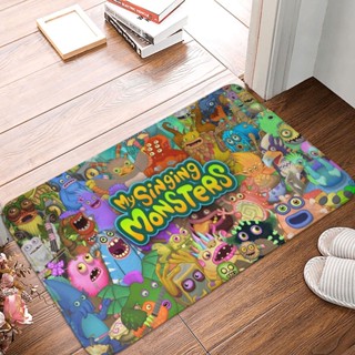 พรมปูพื้น ลาย My Singing Monsters กันลื่น ขนาด 40x60 ซม. สําหรับตกแต่งบ้าน ห้องครัว