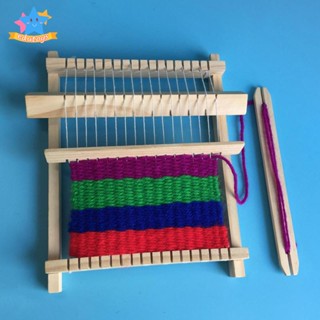 [Edstars] Weaving Loom Hand Knitted Educational Craft for Beginners Children