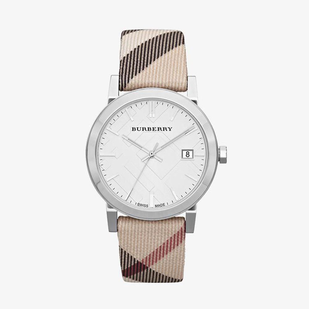 (ของแท้) นาฬิกาข้อมือผู้หญิง Burberry Heritage Nova Check Beige BU9022 สินค้าพร้อมส่ง