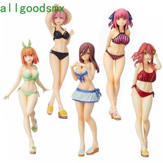 Allgoods ฟิกเกอร์ Nakano Miku Gotoubun No Hanayome Quintessential สร้างสรรค์ ของเล่นสําหรับเด็ก