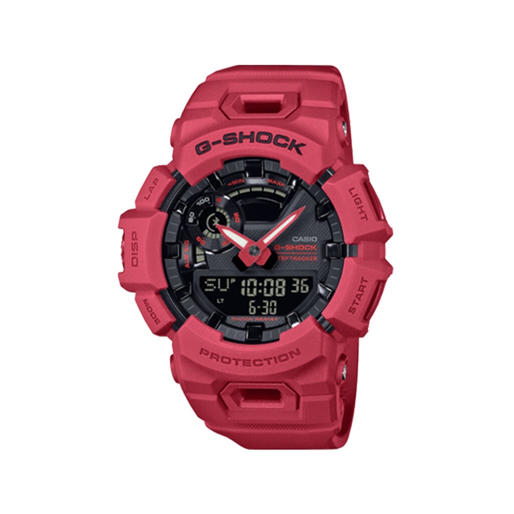 CASIO G-SHOCK พร้อมส่ง นาฬิกาข้อมือ นาฬิกากันน้ำ นาฬิกาของแท้ ประกันศูนย์ CMG 1 ปี ผ่อน0% รุ่น GBA-900RD-4A นาฬิกาสีแดง