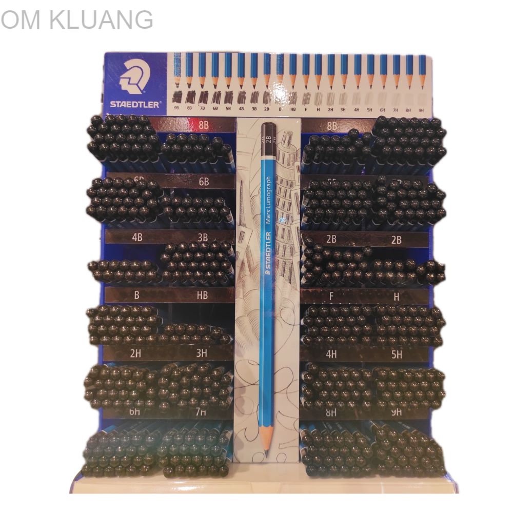 S.TLER PENCIL MARS LUMOGRAPH 2B/3B/4B/5B/6B/7B/8B/9B & 2H/3H/4H/5H/6H/7H/8H/9H & B/F/HB