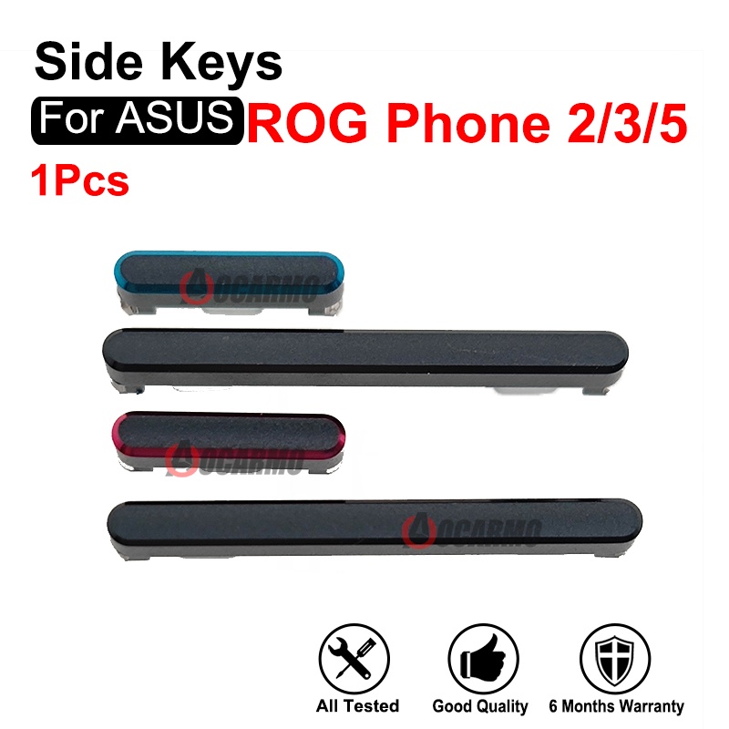 ปุ่มปรับระดับเสียง เปิดปิดด้านข้าง แบบเปลี่ยน สําหรับ ASUS ROG Phone 2 3 5 ROG2 ROG3 ZS660KL ZS661KS ZS673KS