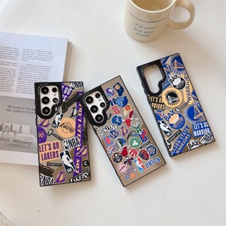 【โลโก้ Nba】เคสโทรศัพท์มือถือ TPU กันกระแทก คุณภาพสูง สําหรับ Samsung Galaxy S22Ultra S23 Plus Ultra S23 Ultra