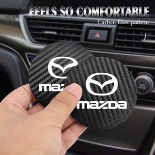 ที่รองแก้ว​น้ำ​ รถยนต์ 1 ชิ้น ที่วางแก้ว​ แผ่นกันลื่น Mazda 3 Mazda 6 CX3 CX5 MP MS Axela Atenza Demio