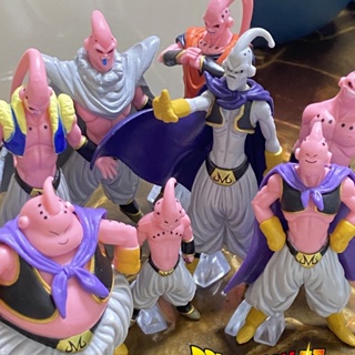 โมเดลฟิกเกอร์ PVC อนิเมะ Dragon Ball Z Majin Buu ขนาด 7-10 ซม. ของเล่นสําหรับเด็ก เก็บสะสม คริสต์มาส 8 ชิ้น