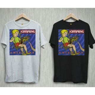 เสื้อยืด พิมพ์ลายอัลบั้ม The Offspring Americana Gildan แฟชั่นฤดูใบไม้ผลิ สําหรับผู้ชาย