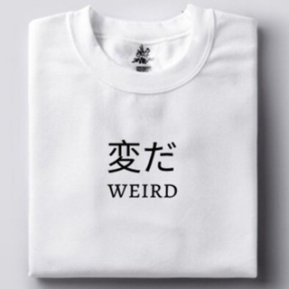 WEIRD JAPANESE TEXT AESTHETIC STATEMENT TEES UNISEX TSHIRT COTTON_03