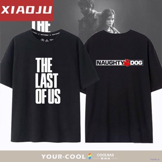 เสื้อยืดผู้ชาย ✑♞The Last of Us เกม The Last survivor of the Last of Us เสื้อยืดแขนสั้นผู้ชายครึ่งแขนผ้าฝ้ายแท้ S-5XL