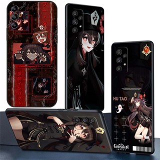 เคสโทรศัพท์ซิลิโคน TPU แบบนิ่ม ลาย FM194 Genshin Impact hutao สําหรับ Samsung Galaxy M54 M14 A23 A14 A24 4G F14 Note 8 9 S7 Edge S30