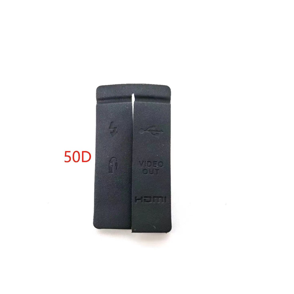 ใหม่ USB/HDMI DC IN/VIDEO OUT ยางประตูด้านล่างสําหรับ Canon 7D 40D 50D 60D 70D 77D 800D 600D 650D 700D กล้องซ่อม Part
