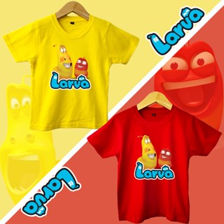 Larva เสื้อยืด สําหรับเด็ก | เสื้อเชิ้ตเด็ก larva