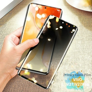 ฟิล์มกระจกนิรภัยกันรอยหน้าจอ 3D กันส่อง สําหรับ VIVO V27 Pro V27Pro 5G V27E VIVOV27 V25Pro V25 Pro