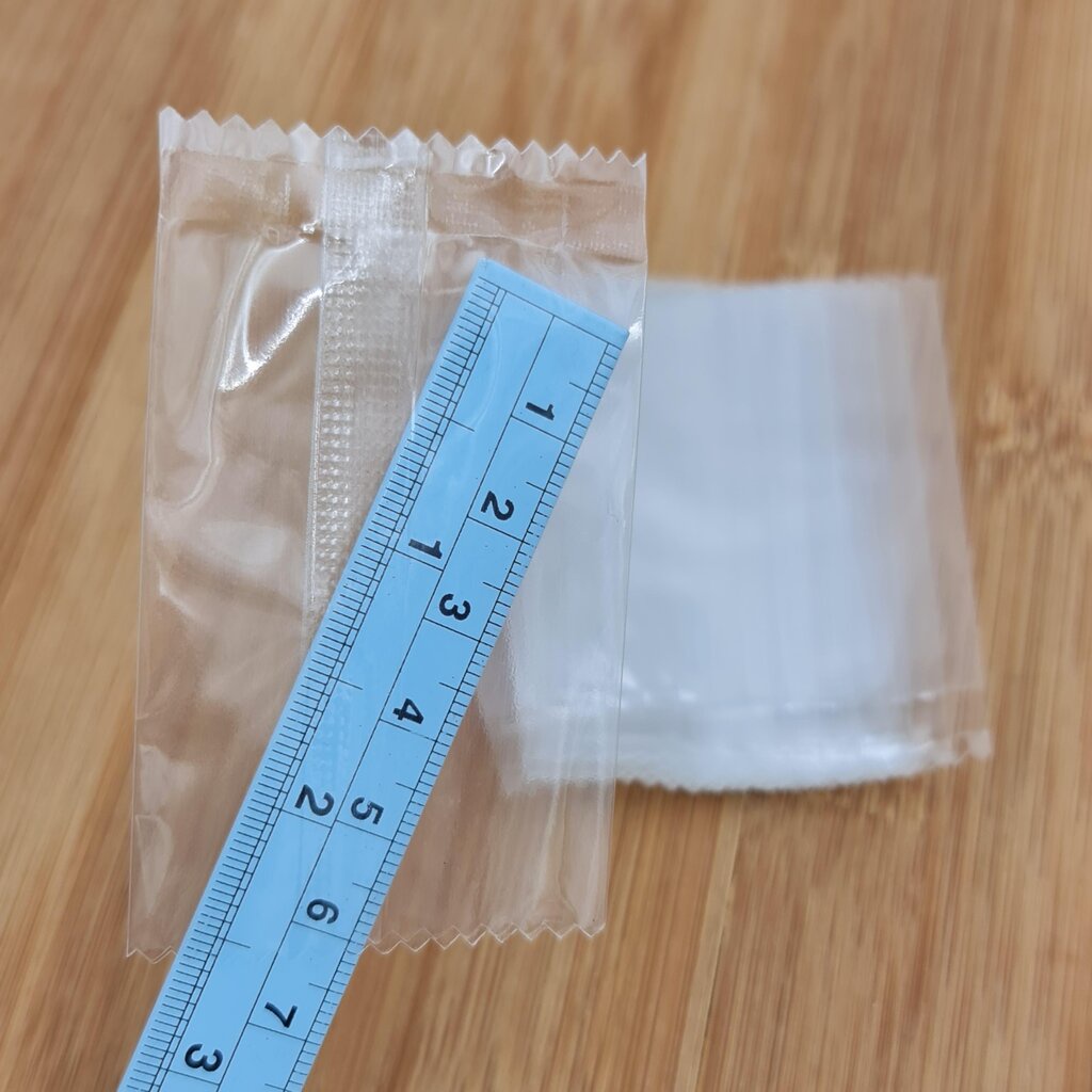 ถุงซีล 4.5×7.5cm. ~100ใบ/แพ็ค ซองซีล พลาสติก แพ็คเกจ เบเกอรี่ j12