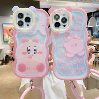 เคสโทรศัพท์มือถือ แบบนิ่ม ลายการ์ตูนมอนสเตอร์ Kirby สําหรับ Apple Iphone 14 13Promax 12 xr 11