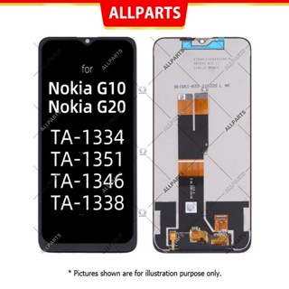 Display​ จอ ทัช สำหรับ Nokia G10 G20 LCD หน้าจอ พร้อมทัชสกรีน TA-1334 TA-1346 TA-1338