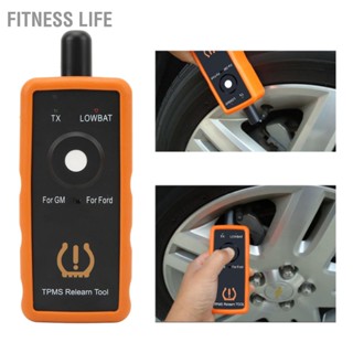 Fitness Life เซ็นเซอร์ตรวจสอบแรงดันลมยาง TPMS แบบ 2 in 1 Relearn เครื่องมือทดแทนความแม่นยำสูงสำหรับ Ford F-450 F-550