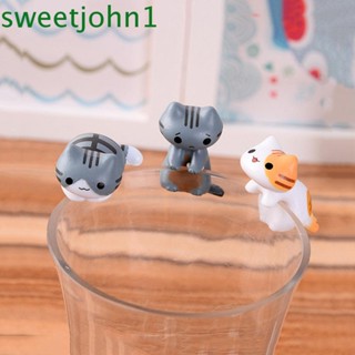 Sweetjohn ตุ๊กตาแมวสําหรับตกแต่งสวน