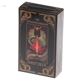 Chua The Dungeon &amp; Dragons Oracles Tarot Card Deck Tarot Mysterious Divination Cards