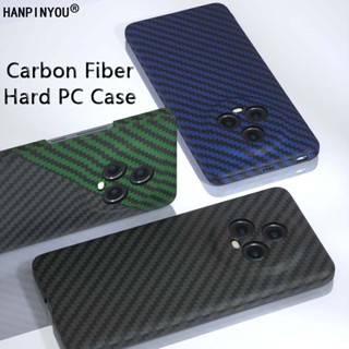 เคสโทรศัพท์มือถือ PC คาร์บอนไฟเบอร์ เนื้อแมตต์ แบบบางพิเศษ สําหรับ Honor Magic5 Pro