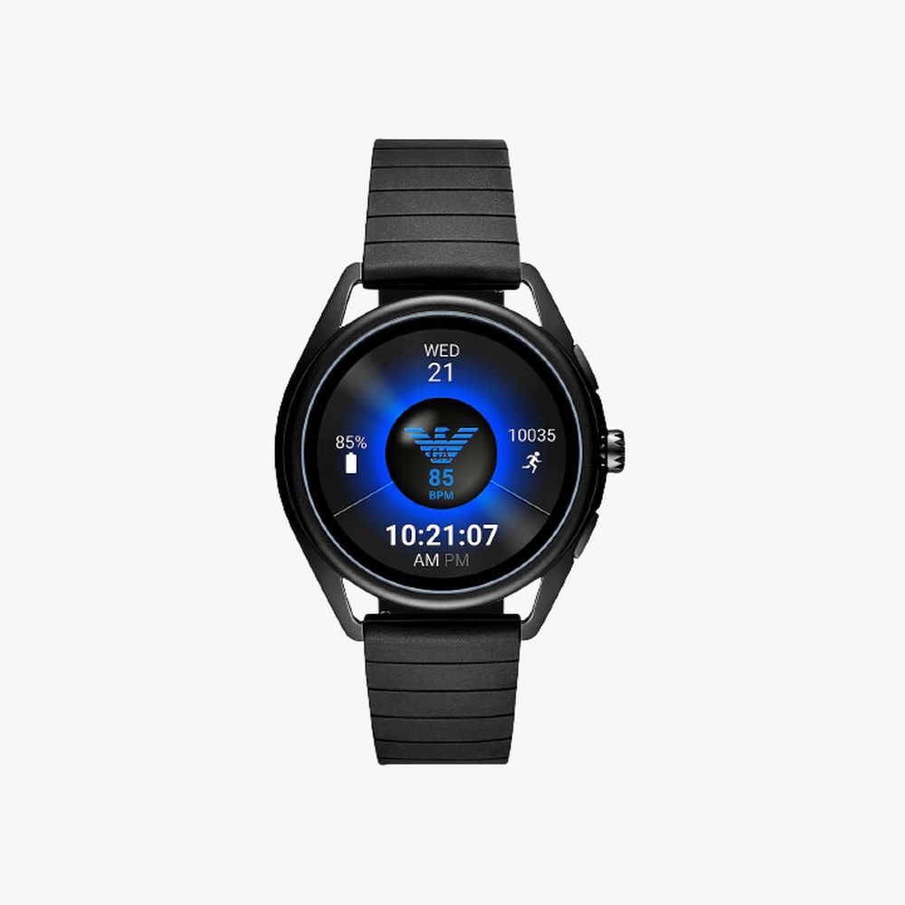 นาฬิกาข้อมือผู้ชาย Emporio Armani Men's Smartwatch 2 Black ART5017