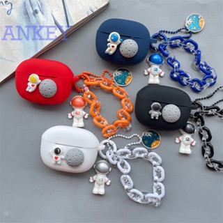 JBL Wave 200 TWS W200 Case Astronaut Cover Cute Soft Shockproof Silicone Earphone with Pendant