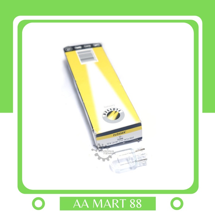 หลอดไฟแดชบอร์ด Float T20 - 12 โวลต์ 21 วัตต์ W3x16d