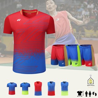 เสื้อกีฬาแขนสั้น ลายทีมแบดมินตัน Lee Chong Wei สไตล์มาเลเซีย