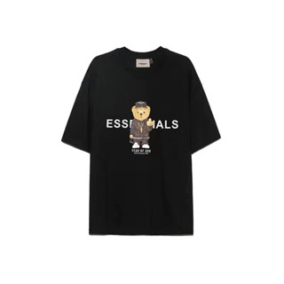 Ess (label) เสื้อยืดแขนสั้น สะท้อนแสง สําหรับผู้ชาย และผู้หญิง