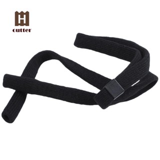 Sport Sunglass Neck Strap Eyeglass Cord Lanyard Holder Black