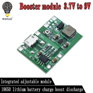 Lithium Li-ion 18650 3.7V 4.2V Battery Charger Board DC-DC Step Up Boost Module TP4056 DIY Kit Parts