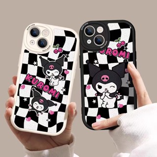 เคสโทรศัพท์มือถือนิ่ม ป้องกันกล้อง ลายคุโรมิ สําหรับ Case iPhone 6 6s 7 8 Plus 11 12 13 mini 14 Pro Max X XR XS Max