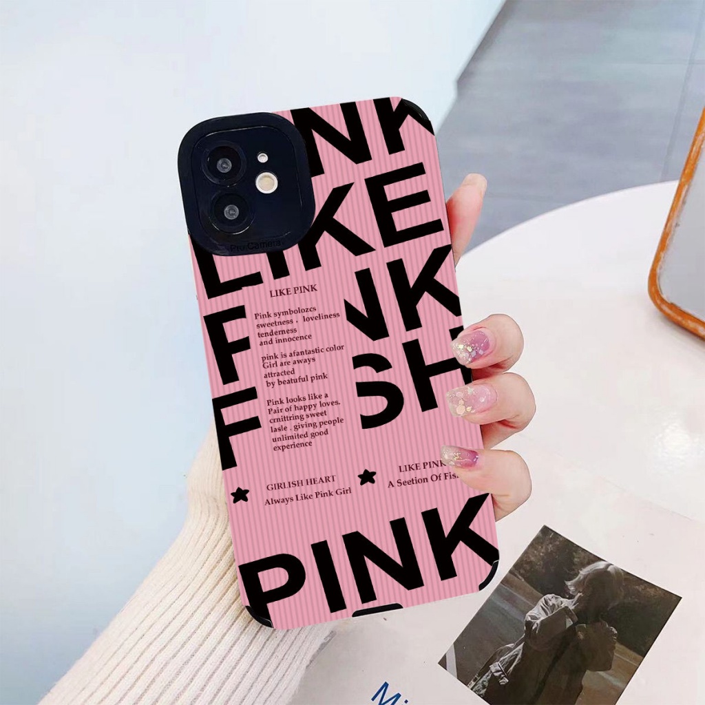 เคสสําหรับ iphone 6/7/8plus 11PRO max 11 12/13/14/15/16Promax X max ผงภาษาอังกฤษเคสโทรศัพท์สร้างสรรค์รวมทุกอย่างกันกระแทกปกอ่อน