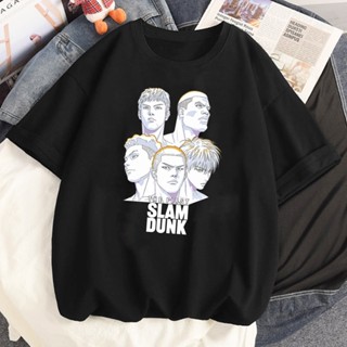 Slam dunk T-shirt unisexe femme, Streetwear, dessin animé japonais, à la mode, la première équipe Xiangbei Harajuku