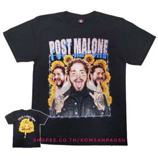 [S-5XL]เสื้อ postmalone hiphop raptee posty