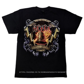 [S-5XL]เสื้อยืด ACDC hells bells