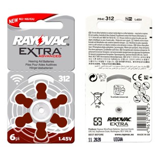 🎉ส่งจากไทย🎉 ถ่านกระดุม rayovac A312 AG3 (1แผง/x6เม็ด) ถ่านนาฬิกา ถ่านเครื่องช่วยฟัง ถ่านเครื่องคิดเลข ถ่าน