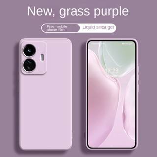 Realme C55 C35 C33 เคสโทรศัพท์ ซิลิโคนเหลว แบบเต็มกล้อง กันกระแทก ด้านหลัง เคส TPU นิ่ม