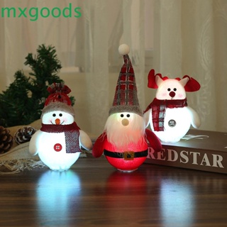 Mxgoods โคมไฟ LED เรืองแสง น่ารัก สําหรับตกแต่งปาร์ตี้คริสต์มาส