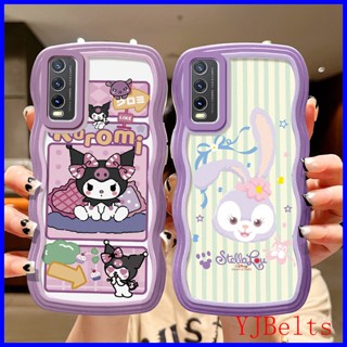 เคส Vivo Y12S เคส Vivo Y20 เคส Vivo Y20S เคส Vivo Y12A เคส Vivo Y20S G V2029 เคส Vivo V2043 เคส Vivo V2026 เคส เคสโทรศัพท์มือถือ tpu ขอบหยัก ลายการ์ตูนคุโลมิ สําหรับ XX