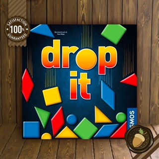 Drop it บอร์ดเกมแท้ คู่มือภาษาอังกฤษ