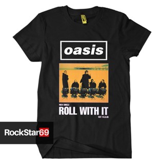 oversize T-shirt เสื้อยืด ลายวง Oasis Jumbo ขนาดใหญ่ สําหรับเด็ก และผู้ใหญ่ ไซซ์ S - 7XL 1 ไซซ์ | เสื้อยืด พรีเมี่ยม S-5