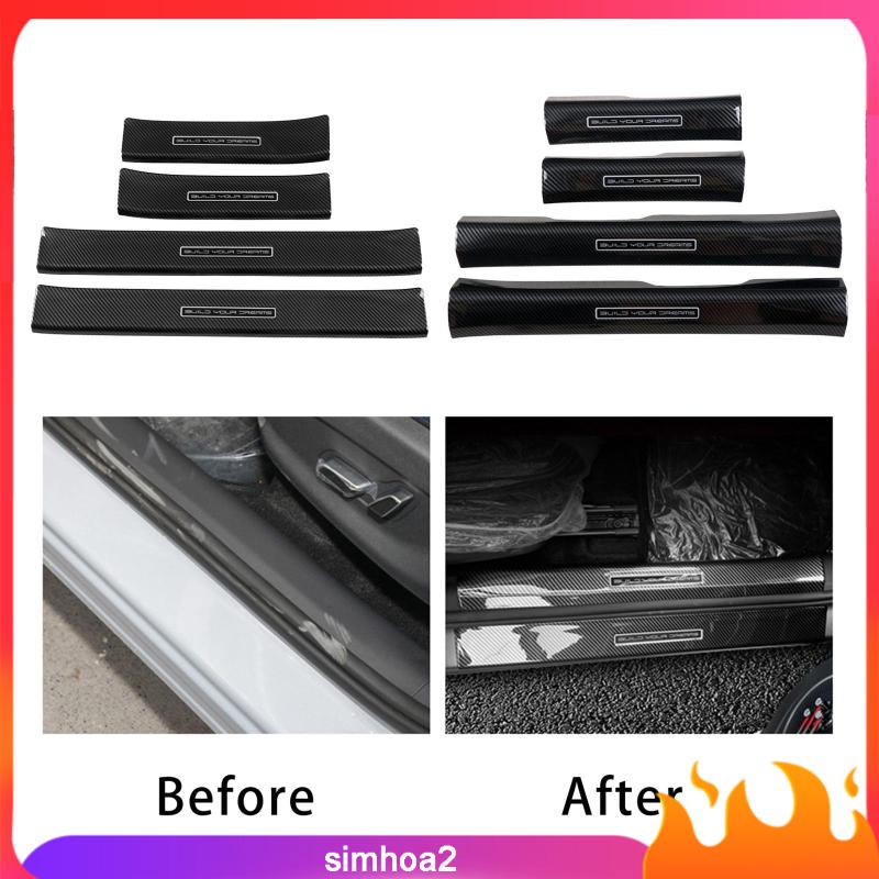 [Simhoa2] แผ่นป้องกันขอบประตู สําหรับ Byd Yuan Plus 4 ชิ้น