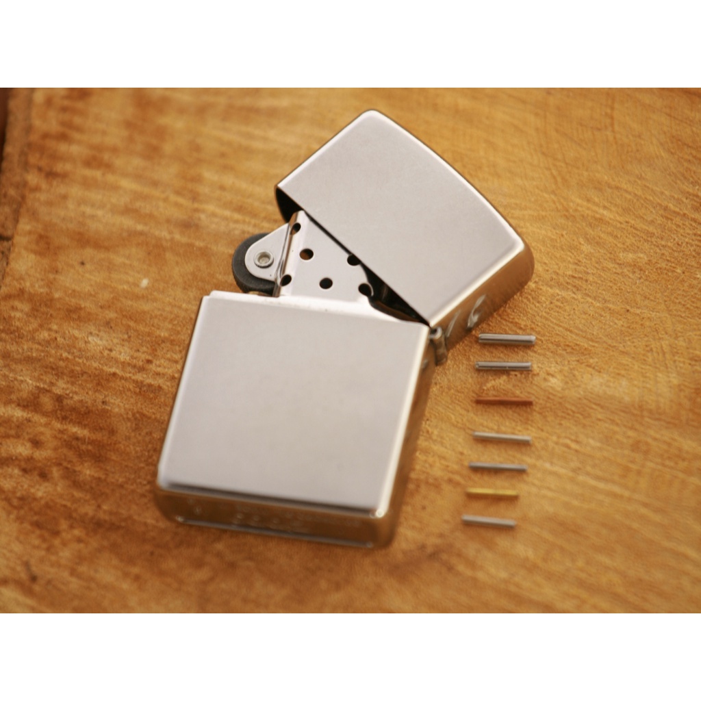 ไฟแช็คไฟฟู่ หมุดบานพับ ZIPPO (อะไหล่ไฟแช็กน้ำมันสำหรับช่าง) (รหัสสินค้า : GJ-041)