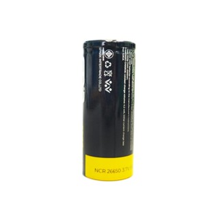 ถ่านชาร์จ Spa​ Battery​ NCR 26650 ความจุเต็ม​ 5500 mAh 3.7 V Lithium Ion Rechargeable หัวตัด มี มอก. batterymania ถ่าน