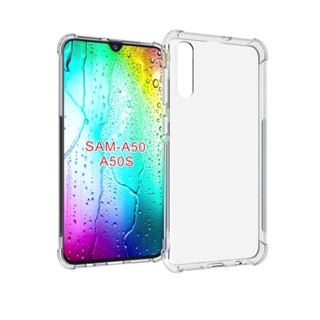 Samsung Galaxy A50 A50s A30s เคส คุณภาพสูง ใส นิ่ม TPU เคสป้องกัน