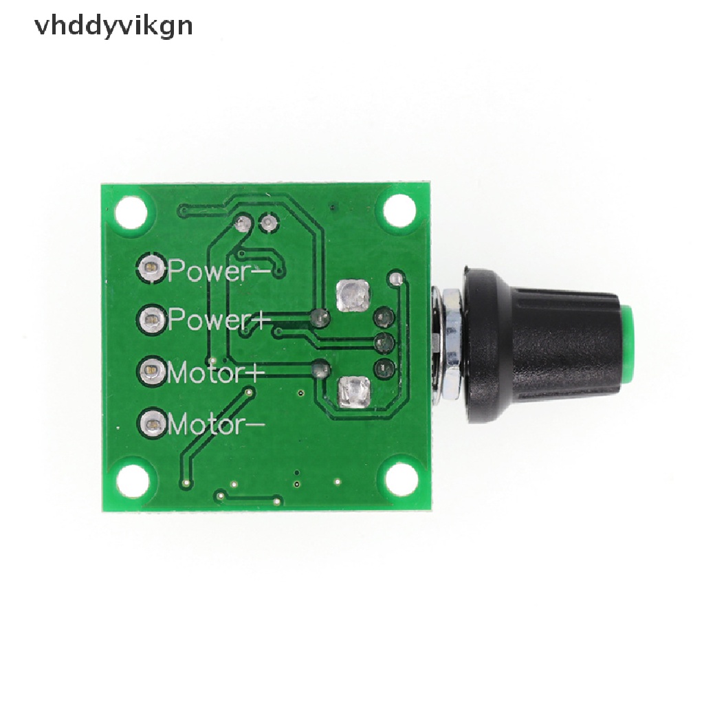 สวิตช์ควบคุมความเร็วมอเตอร์ VHDD 1.8V 3V 5V 6V 12V 2A PWM DC 1803BK TH