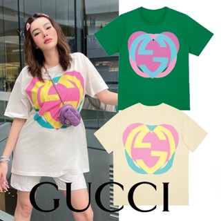 ☆★♣ พร้อมส่ง-เสื้อแม่ดิว  Gucci heart   (S - 5XL)